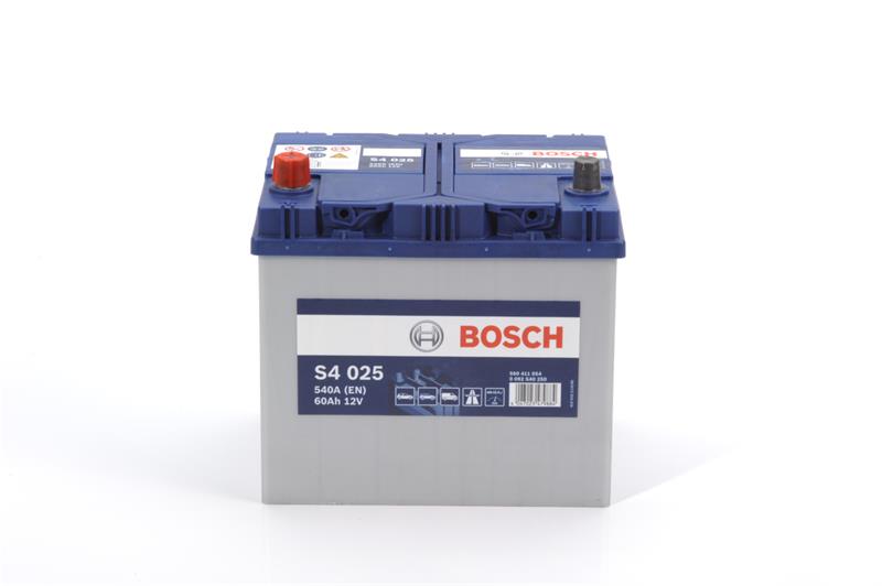 Акумулятор Bosch S4 12В 60А·год 540А L+ (0 092 S40 250)