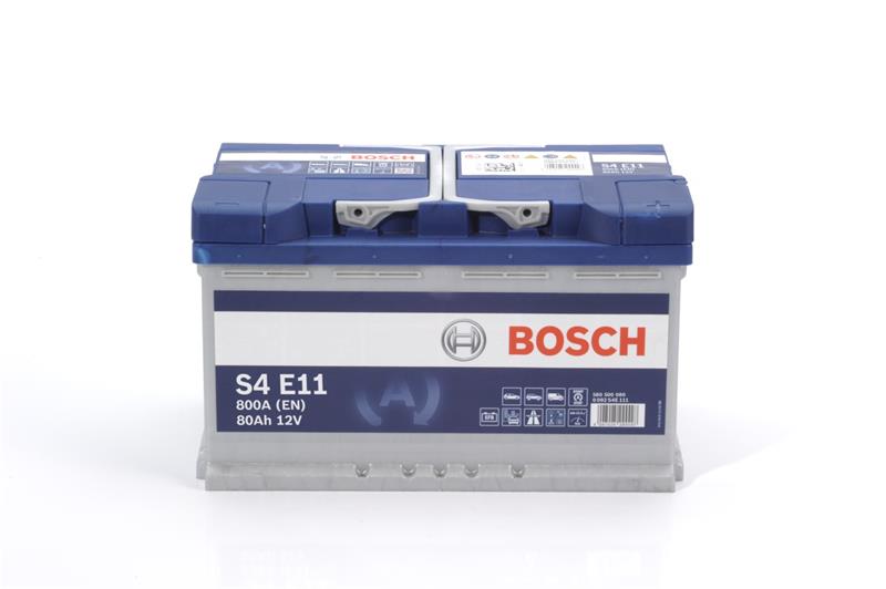 Акумулятор Bosch S4 12В 80Аг 800А R+ (0 092 S4E 111)