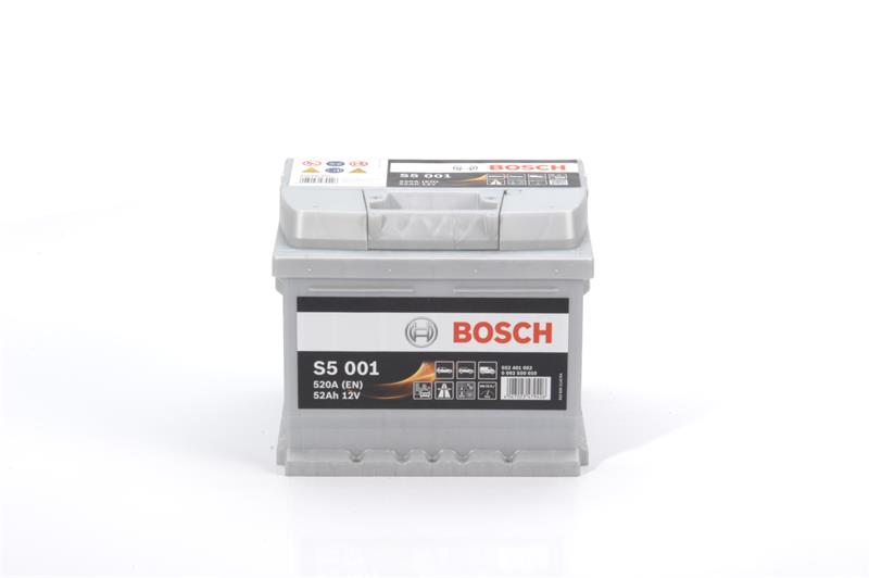 Акумулятор Bosch S5 12В 52А·год 520А R+ (0 092 S50 010)