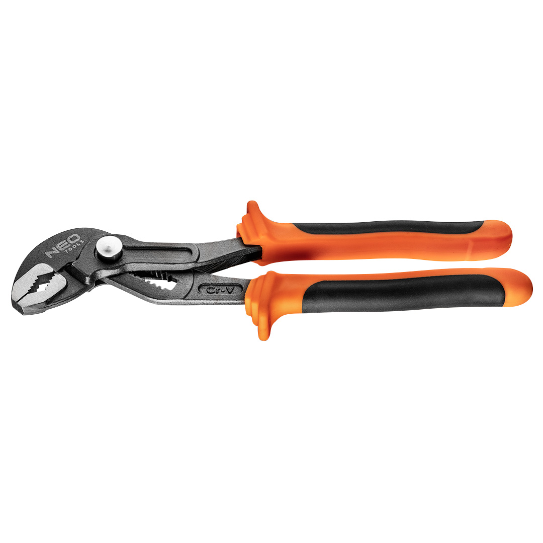 Кліщі переставні Neo Tools, 45°, робочий діапазон 0-36мм, 240мм