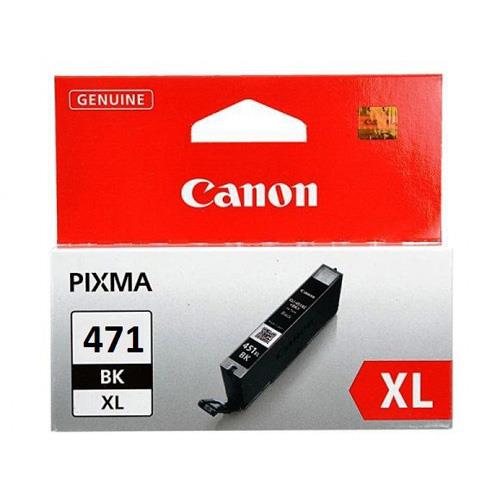Картридж струменевий Canon CLI-471Bk XL PIXMA MG5740/MG6840 Black