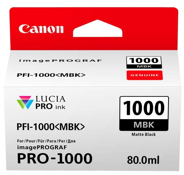 Картридж струменевий Canon PFI-1000MBk (Matte black)
