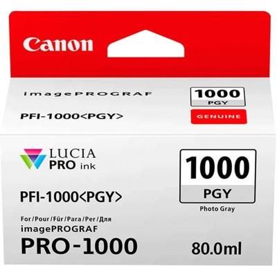 Картридж струменевий Canon PFI-1000PGY (Photo Grey)