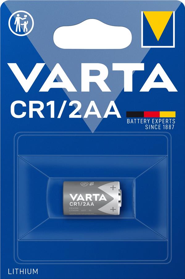 Батарейка Varta літієва CR1/2AA блістер, 1 шт
