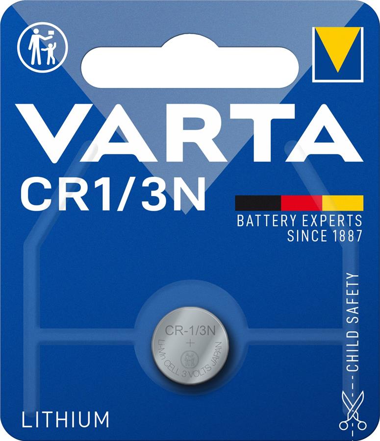 Батарейка Varta літієва CR1/3 N блістер, 1 шт