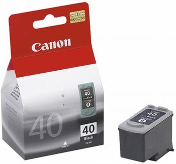 Картридж із друкуючою головкою струменевий Canon PG-40Bk iP1600/1700/1800/2200/2500, MP150/170/450, Fax JX200/500