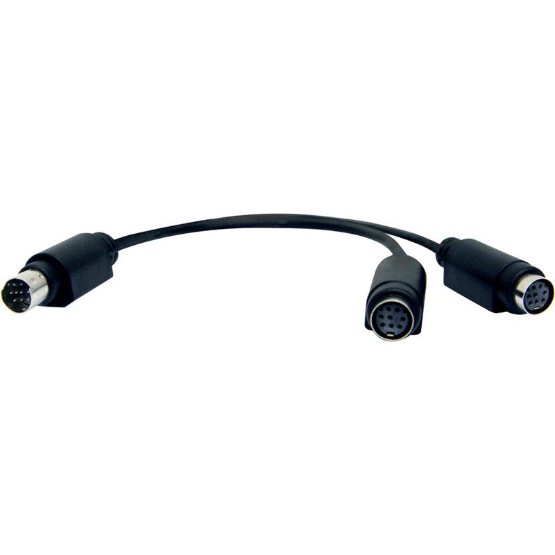 Перехідник Mini DIN8(Т) > D-SUB 9 Pin(М) для конференц-камер AVer CAM550/CAM520 Pro 2/VC520 Pro 2, 60 мм