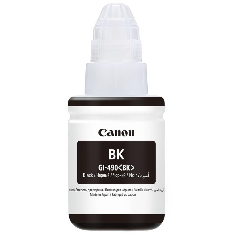 Контейнер з чорнилом Canon GI-490 PIXMA G1400/G2400/G3400 Black 135ml