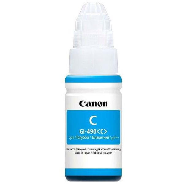 Контейнер з чорнилом Canon GI-490 PIXMA G1400/G2400/G3400 Cyan 70ml