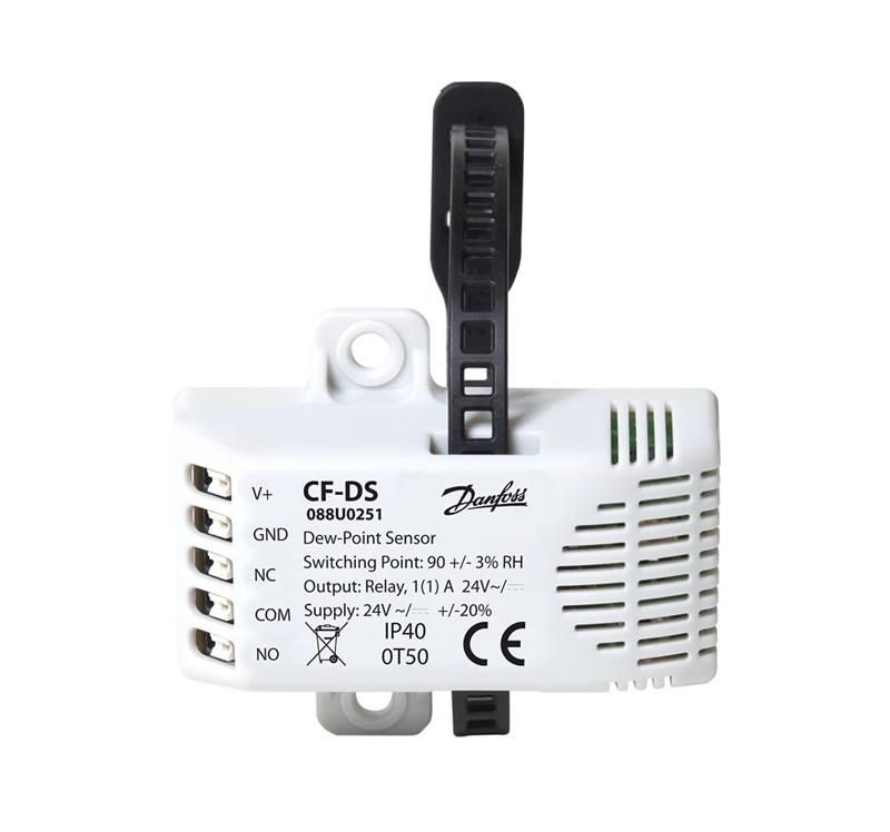 Датчик точки роси Danfoss Icon CF-DS проводний живлення 24В напр. вихіду 230В