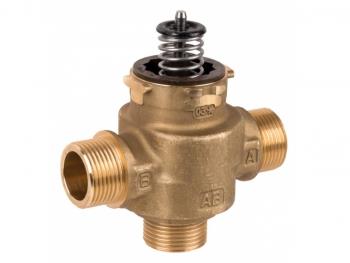 Клапан триходовий Honeywell VC 1' 20 бар Kv7,7м.куб/год різьблення зовнішнє