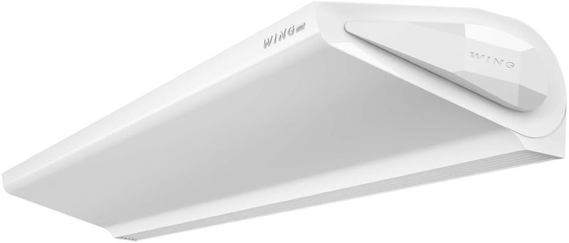 Повітряна теплова завіса Wing W200 двигун змінного струму AC 17-47 кВт з водяним теплообмінником біла