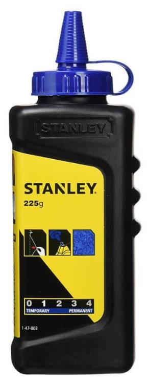 Порошок меловой разметочный Stanley, синий, 225г