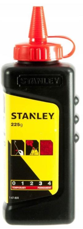 Порошок меловой разметочный Stanley, красный, 225г