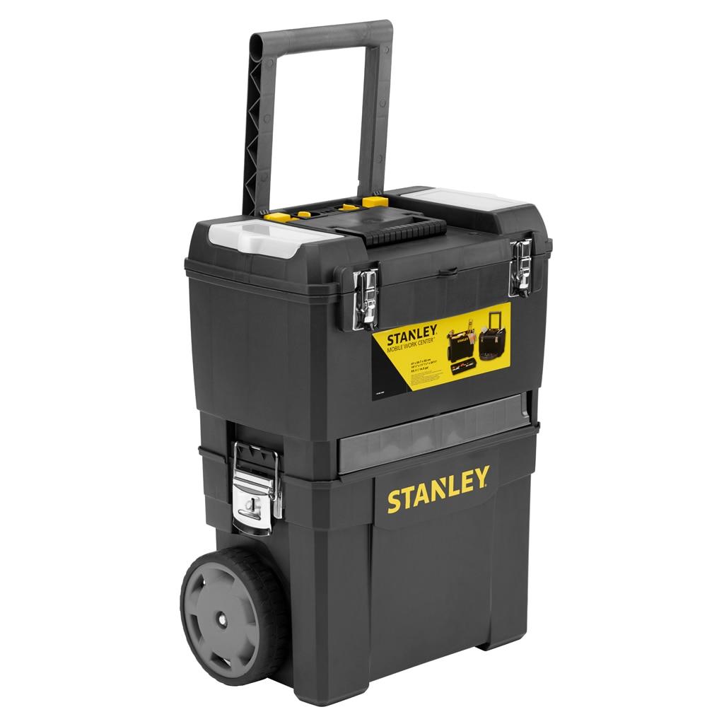 Ящик для инструмента Stanley "2 в 1", с колесами, 47.3х30.2х62.7см