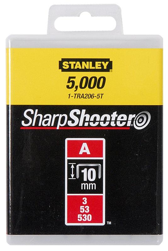 Скобы Stanley "Light Duty", тип А, 10мм, 1000шт.