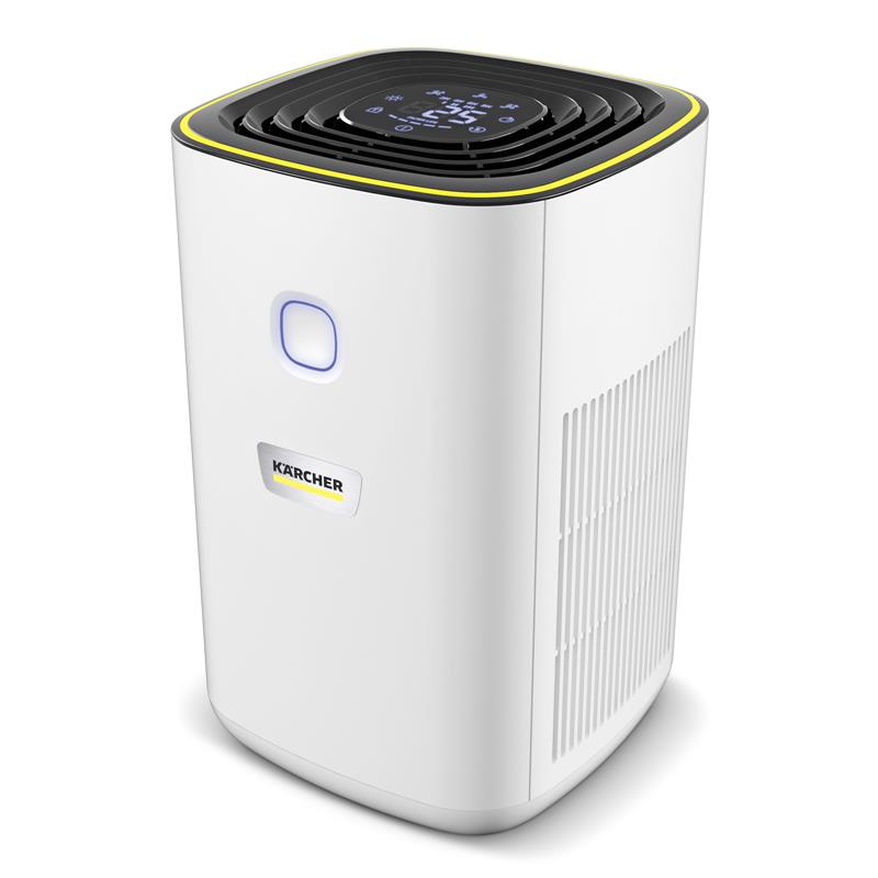 Очищувач повітря Karcher AF 20, 20м2, 160м3/год, дисплей, 2 HEPA фільтра, 4 режими, інд. забр-ння, білий
