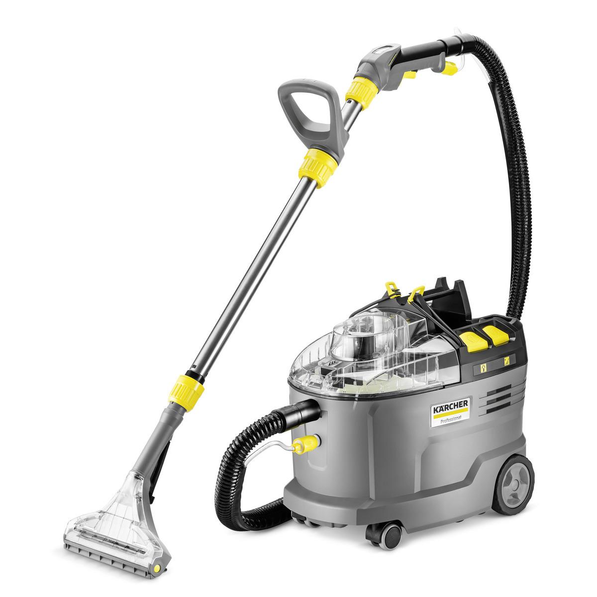 Пилосос миючий акумуляторний Karcher Puzzi 9/1 Bp Adv, 36В, 9-7л, 12-18м2/г, 15кПа, 7,6кг