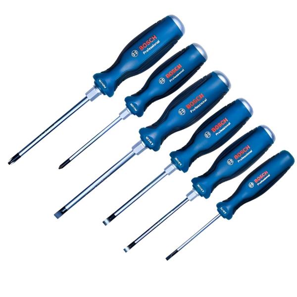 Викрутка Bosch Professional SL 4.5, 5.5, 6.5, PH1, PH2 набір 6шт