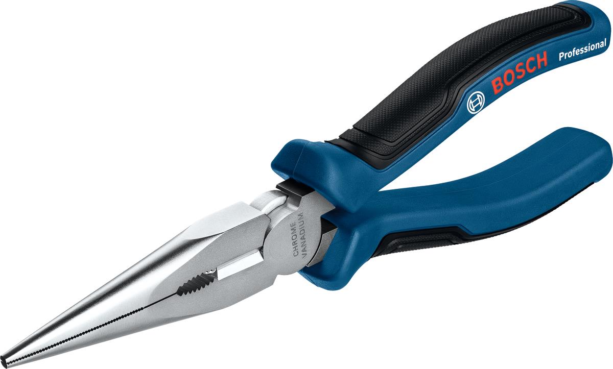 Плоскогубці подовжені прямі Bosch Professional 200мм