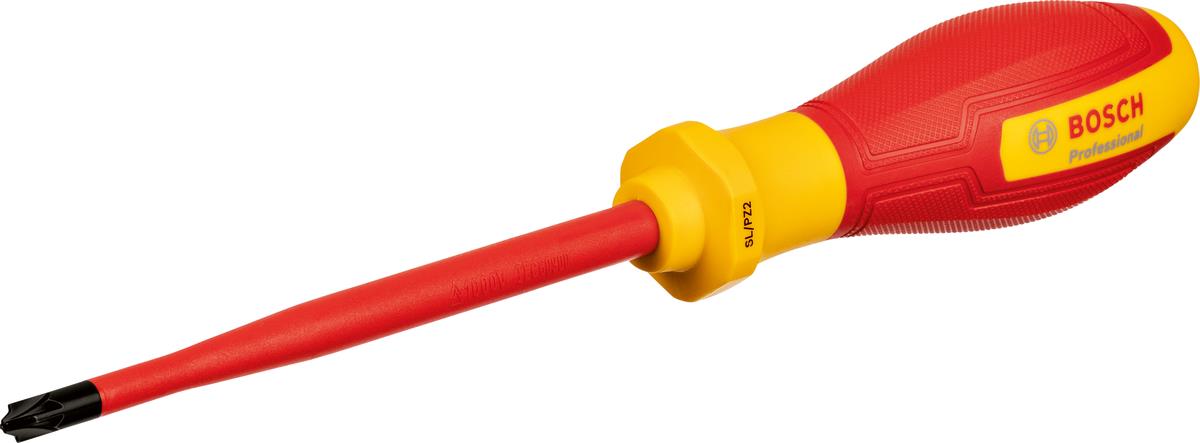 Викрутка Bosch Professional, SL/PZ2x125мм, VDE