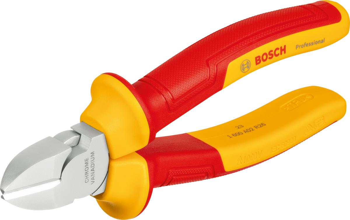 Бокоріз діагональний Bosch Professional, 160мм, VDE