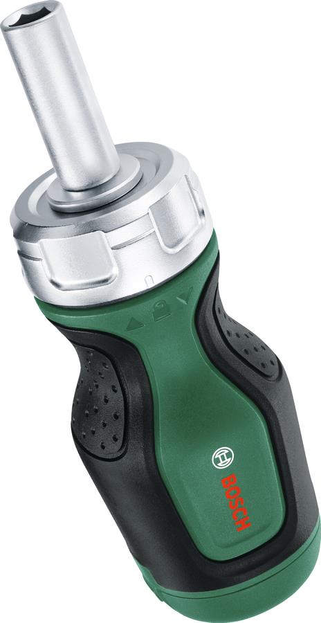 Викрутка Bosch з тріскачкою, 6 насадок, руків'я TPR PZ1,PZ2,PH2,SL4,TX25,HEX5, 111мм, сталь CrV