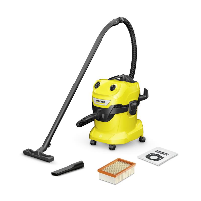 Пилосос професійний Karcher WD 4 V-20/5/22 1000Вт контейнер 20л 6.8кг