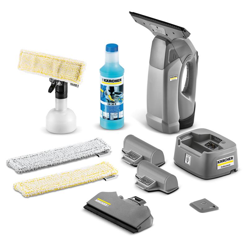 Пилосос для миття вікон акумуляторний Karcher WVP10 Adv 3.7В контейнер для води 0.2л 0.95кг