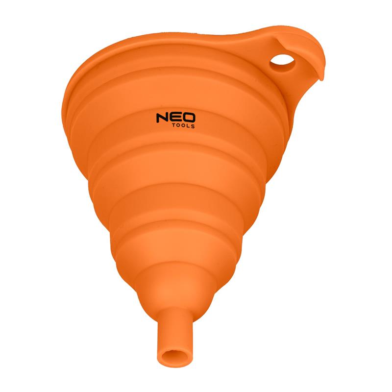 Лійка автомобільна Neo Tools (воронка) 145х105мм силікон, складна 0.85кг
