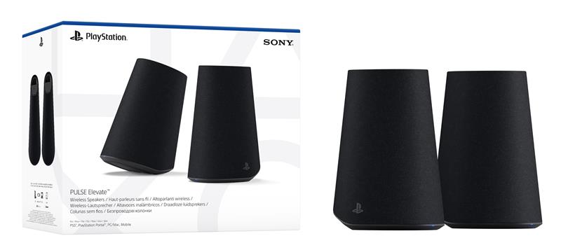 Акустична система PlayStation Pulse Elevate, Midnight Black