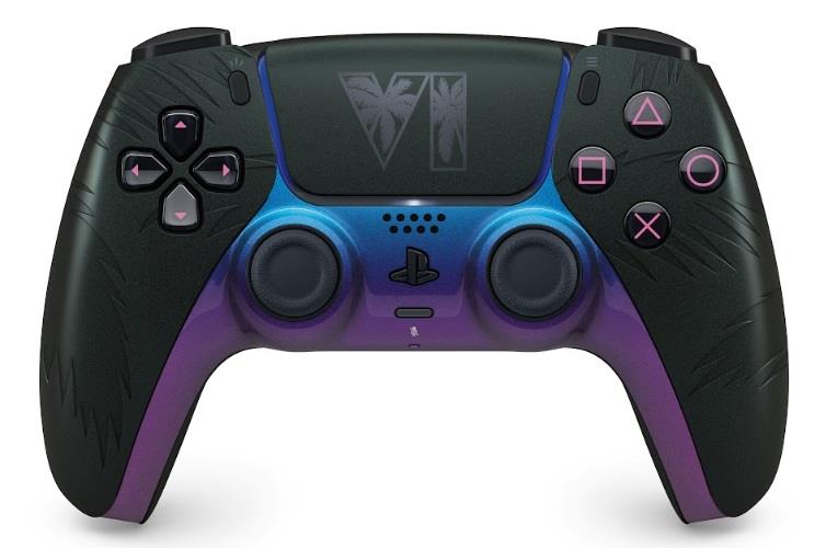 Геймпад PlayStation 5 Dualsense BT (Grand Theft Auto VI Limited Edition Black)
