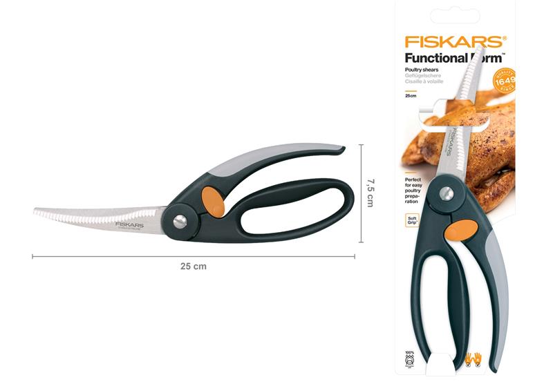 Ножницы для птицы Fiskars Form, 25см