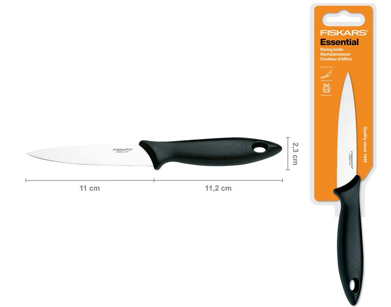 Нож для коренеплодов Fiskars Essential, 11 см