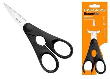 Ножницы кухонные Fiskars Essential с открывашкой для бутылок