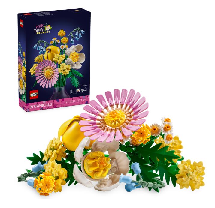 Конструктор LEGO Botanicals Мініатюрний сонячний букет