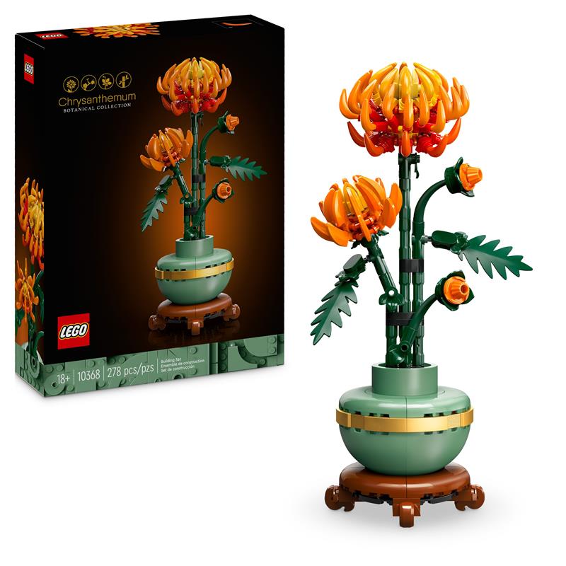 Конструктор LEGO Icons Botanicals Хризантема