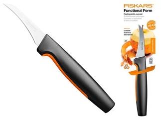 Нож для овощей изогнутый Fiskars FF, 8см