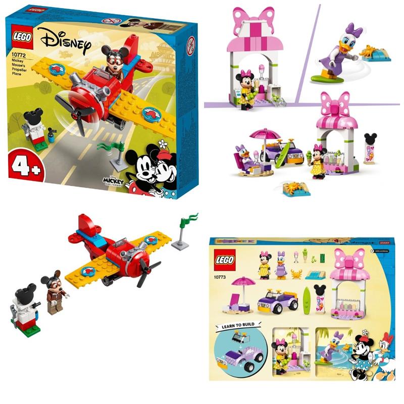 Конструктор LEGO Disney Винтовой самолёт Микки 10772