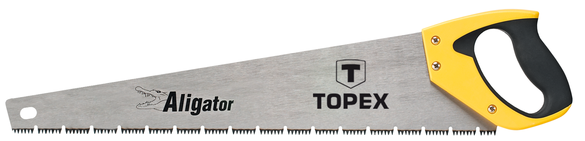 Ножівка по дереву TOPEX Aligator, 500мм, 7TPI
