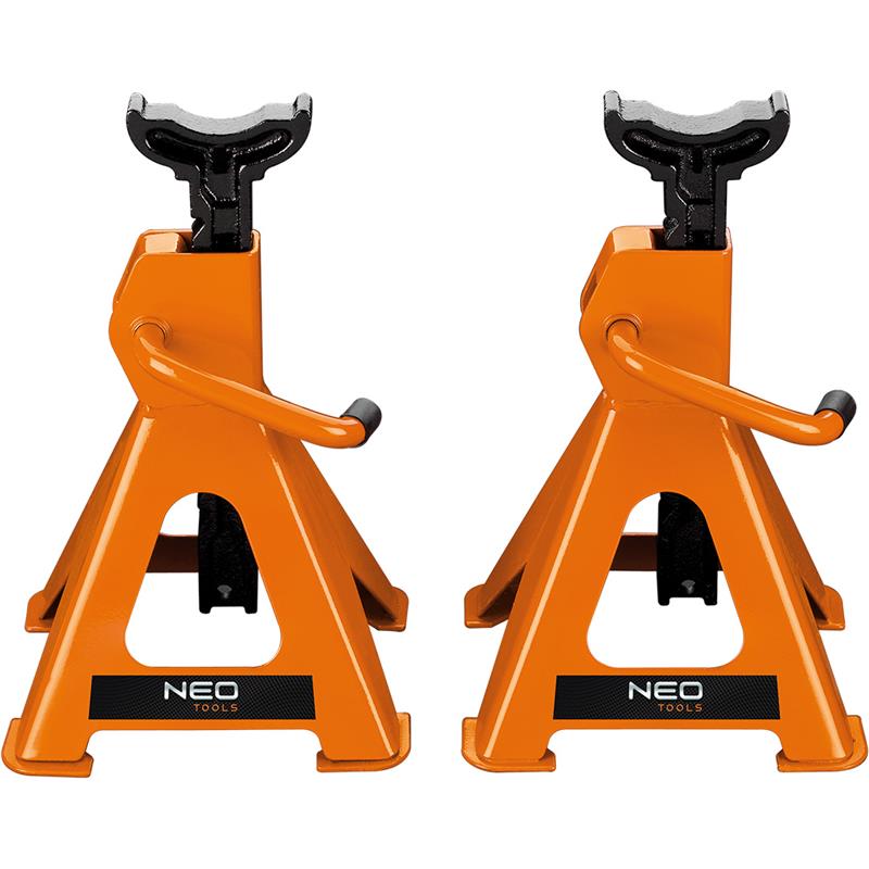 Опора під автомобіль Neo Tools, 2т, 278-423мм, 2шт