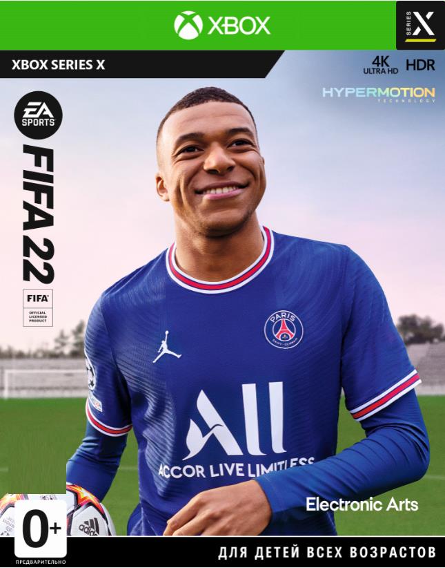 Игра XBOX Series X FIFA22 [Blu-Ray диск]