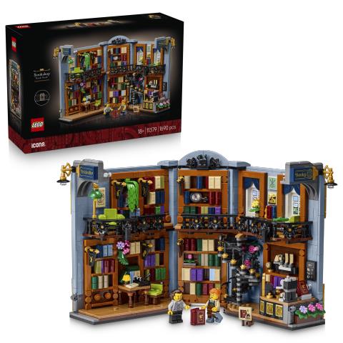 Конструктор LEGO Icons Книгарня: книжковий куточок