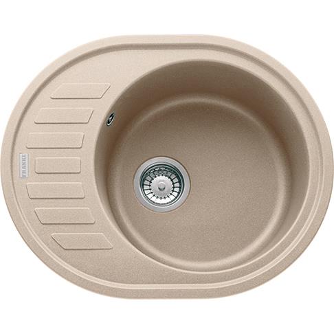 Кухонні мийки Franke RONDA ROG 611-62 Фраграніт/620х500х205/Словаччина/Бежевий
