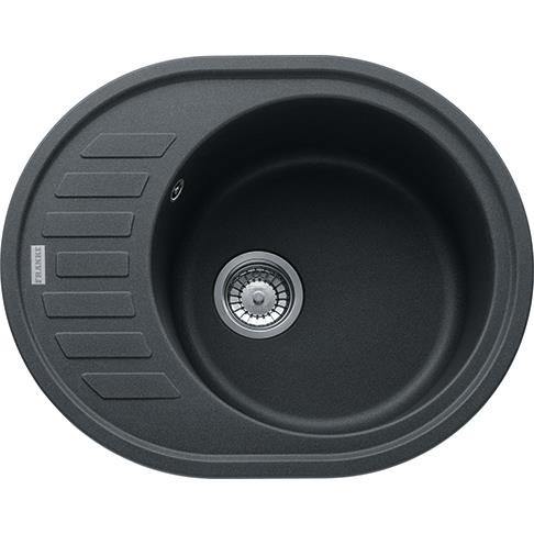 Кухонні мийки Franke RONDA ROG 611-62 Фраграніт/620х500х205/Словаччина/Графіт
