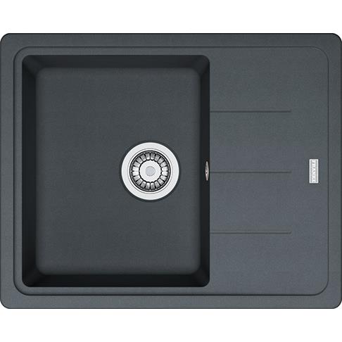 Кухонная мойка Franke BASIS BFG 611-62 Фрагранит/620х500х200/ Графит
