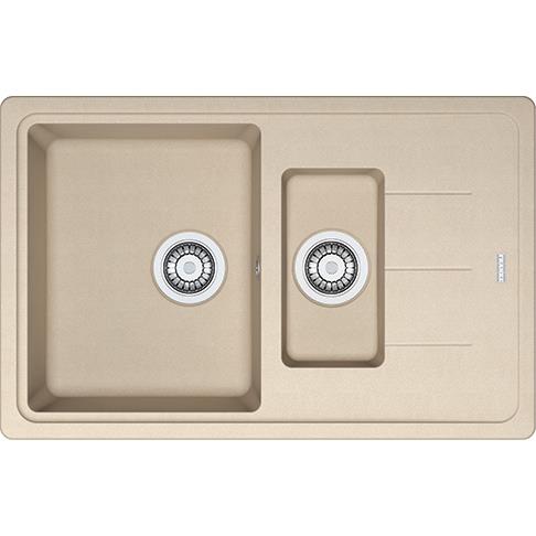 Кухонні мийки Franke BASIS BFG 651-78 Фраграніт/780х500х200/Словаччина/Бежевий
