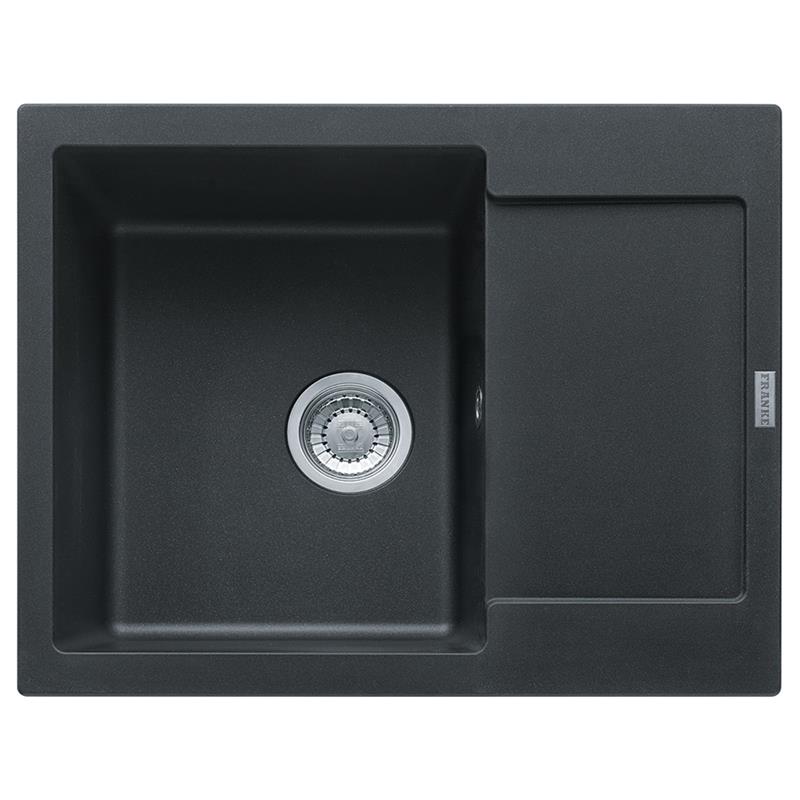 Кухонна мийка Franke Maris MRG 611-62/ 114.0381.006/ фраграніт/ прямокутна з крилом/62 х 50 см./оникс