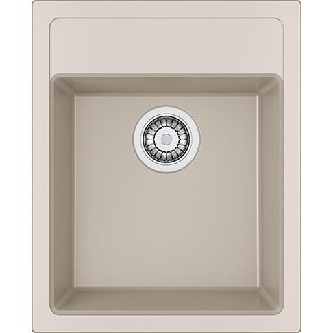 Кухонная мойка Sirius SID 610-40/тектонайт/430х530х200 мм/сахара