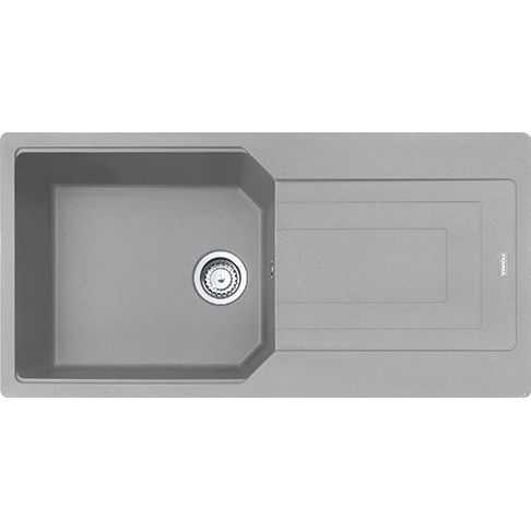 Кухонная мойка Franke UBG 611-100 XL/ 114.0574.934 / накладная/Фрагранит/100x50/серый камень
